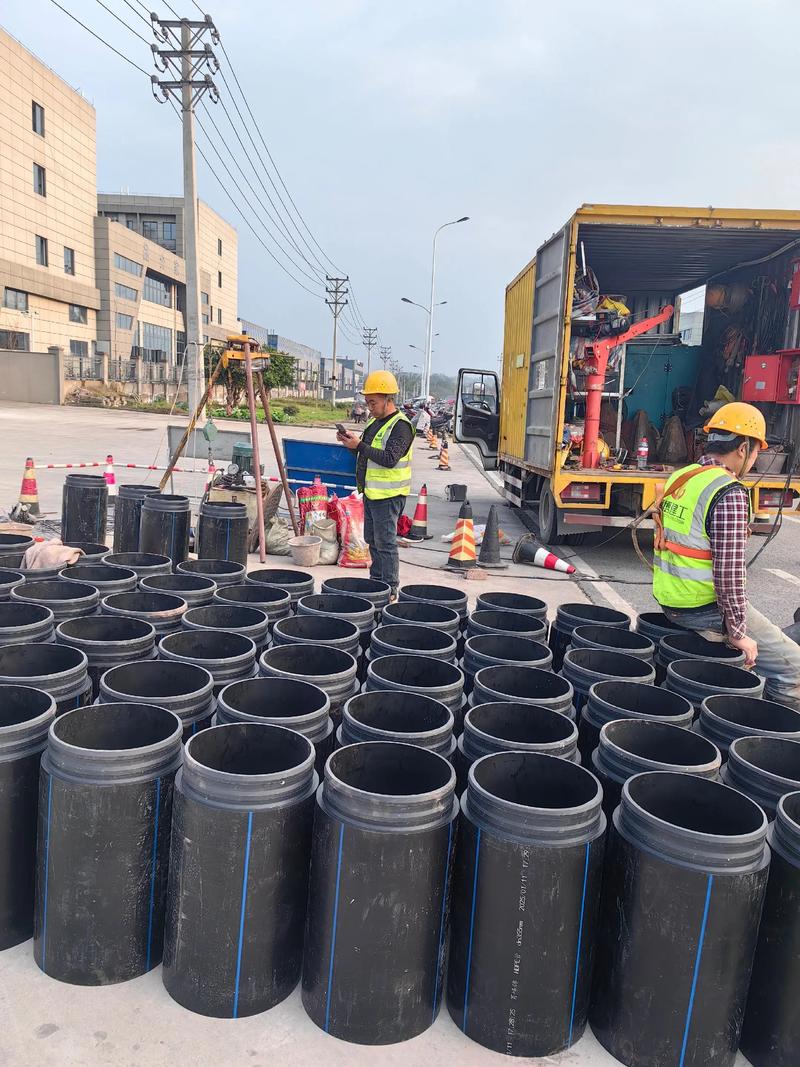 蒋湖农场管道短管置换