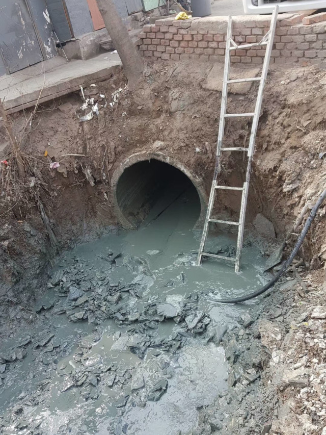 蒋湖农场管道清洗